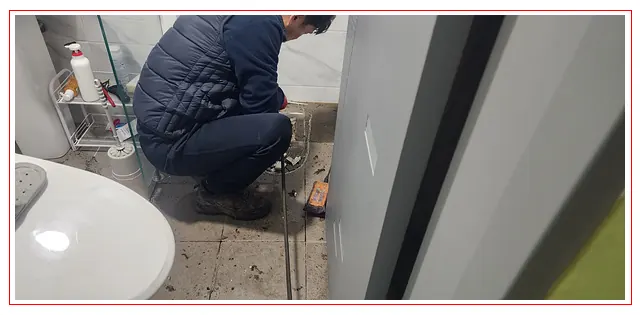 고창 하수구막힘 현장 작업 과정 9