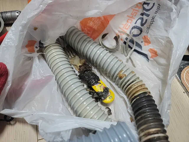 장성 배관 시공 현장 작업 과정 8