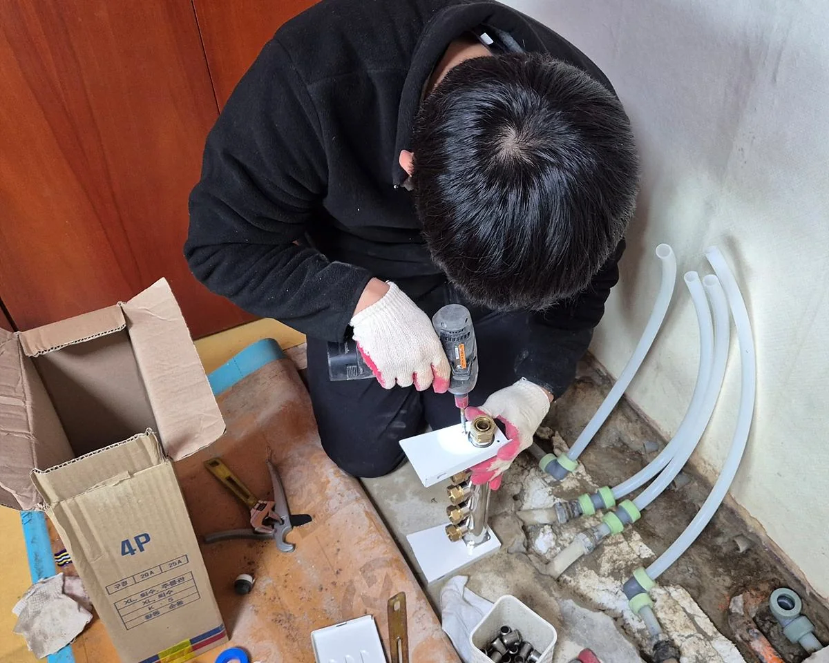 광주북구 누수탐지, 주택 천장 물샘과 매립 난방분배기 교체 사례
