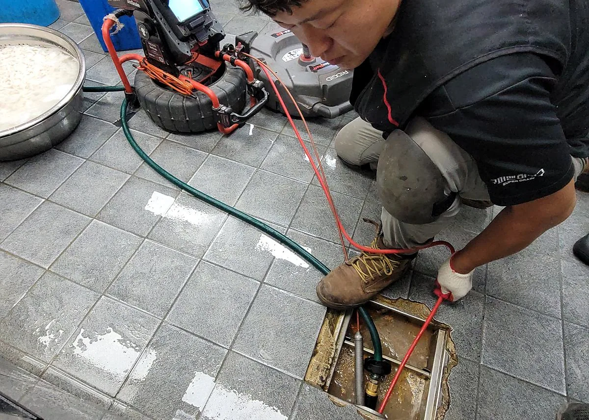 sunchang-jeokseong-restaurant-drain-blockage 실제 현장사진