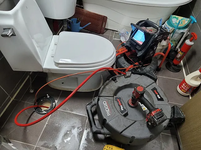 영광 배관 시공 현장 작업 과정 5
